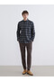Ozmarka New Season Regular Fit Plaid Men's Shirt - 2