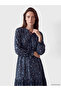 Tie-Back Roba Collar Floral Dress for Style Enthusiasts from Uzg Store - 2