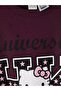 Plum Hello Kitty Printed Girls' Set - 8