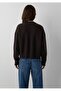 Loose Fit (Relaxed Fit) 50% Viscose 30% Polyester 20% Polyamide Basic Sweater. - 3