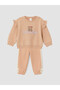 Esvab • Modern & Distinctive Embroidered Ruffled Baby Girl Set - 2