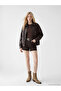Esvab • Modern & Distinctive Loose-Fit Women's Leather-Look Jacket - 3