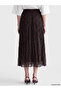 Alita City Lcw Modest Brown Leopard Long Women's Skirt with a Difference - 4
