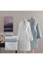 Mila Bambu 6-Piece Family Set White-Blue