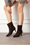 Women's Short Heeled Stylish Suede Boots (5cm Heel)
