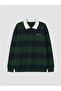 Lcw kidspolo collar striped boy's sweatshirt - 6