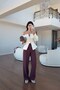 Tok Doku Mauve Premium Palazzo Trousers - 2