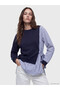 Striped Women's Sweatshirt Tunic - 2