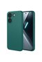 حافظة متوافقة مع هاتف Xiaomi Poco X8 Pro مع حماية للكاميرا وبطانة من الألياف الدقيقة باللون الأخضر الداكن - 2