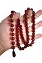 Original Fire Amber 11 mm Cekke Signed 45 Habbe Daily Use Prayer Beads - 4