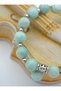 Amazonite Stone Bracelet - Green - - 2