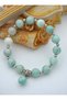 Amazonite Stone Bracelet - Green -