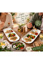 Portion Control Diet Plate 34 cm – Protein, Vegetable, Carbohydrate Patterned Ceramic Healthy Eating Serving Plate - 6