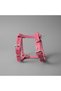 Genuine Leather Pink Dog Collar and Leash Set - Luxury Pet Vest - 8