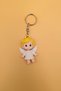 Keychain with Movable Cute Angel Figure - Luck and Guardian Angel Keychain