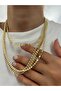 Topçuk Necklace Gold - 4