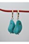 Turquoise Natural Stone Earrings - Turquoise - - 2
