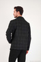 Plaid Classic Collar Zippered Jacket Men's Jacket Cf26W3410910 - 7