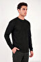 Cotton Blend Relaxed Fit Crew Neck Sweatshirt Men's Sweat 5905837 - 3
