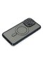 Apple iPhone 14 Pro Compatible Case Joke Simli Magneticsafe Case - Navy Blue - 3