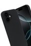 Apple iPhone 17 Compatible First Silicone Case - Black - 3