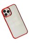 iPhone 14 Pro Max Compatible Case Element Silicone - Red Bezoss - 3