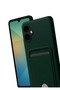 Spt-Gld Newface Galaxy A07 Kelvin Silicone with Business Card Holder - (10033) Dark Green - 3