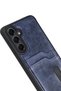 Samsung Galaxy A17 5g Compatible Leather Case with Sara Business Card Holder - Navy Blue Bezoss - 3
