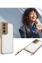 حافظة سامسونج جالاكسي A35 5G المتوافقة مع هاتفك - حافظة سيليكون بنتا - أسود - 3