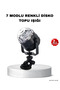 Spt-Gld Music-Rhythm Sensitive Colorful Disco Ball – 7 Light Modes (04917) Party Lamp - 5