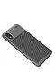 Samsung Galaxy A01 Core Compatible Case Auto Focus Carbon Cover - Black - 2