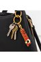 Turkey-Themed Red Gold Keychain with Moon and Star Detail – Stylish Metal Design