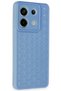 Xiaomi Redmi Note 13 Pro 5g Compatible Case Honeycomb Silicone Cover - Blue - 2