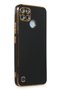 Realme C25Y Compatible Silicone Flip Case - Black BX - 2