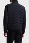 Quilted Water Repellent Stand Collar Coat Men's Coat Em004947 Af18499 Ub118 - 3
