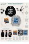 Winter Unisex Black, White, Gray 3-Piece Sweatshirt Sets for Girls, Boys, Adults - 3