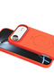 iPhone 17 Compatible Air Compatible Regal Magsafe Stand Cover - Orange Bezoss - 2