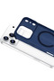 Apple iPhone 17 Pro Max Compatible Combo Hard Transparent Magsafe Cover - Blue - 2