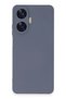 Realme C55 Compatible Case Nano Velvet Silicone - Gray Bezoss - 3