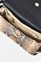 Women Snake Print Shoulder Bag, Multicolor - 2