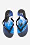 Men E.T. Slip On Slipper, Blue Combo - 2
