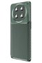 Honor Magic 7 Lite Compatible Case Auto Focus Carbon Cover - Dark Green Bezoss - 2