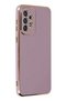 Samsung Galaxy A73 5g Compatible Case Volet Silicone - Purple Bezoss - 3