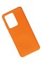 Samsung Galaxy S20 Ultra Compatible Case Nano Velvet Silicone - Orange Bezoss - 2