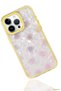 Spt-Gld Newface iPhone 15 Pro Lumi Patterned Cover (22725) - Yellow - 4
