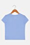 Toddlers Boy Graphic Print Short Sleeve Top, Blue - 3