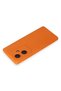 Vivo V29 Lite Compatible Case Nano Velvet Silicone - Orange Bezoss - 3