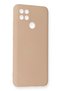 Oppo A15 Compatible Case Nano Velvet Silicone - Powder - 2