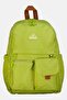 Kids Boy Brand Logo Backpack, Lime Green