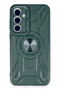 Samsung Galaxy A55 5g Compatible Case Lincoln Silicone - Dark Green - 2